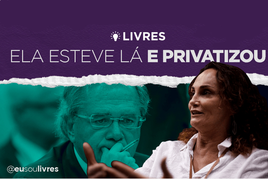 Podcast_Livres_Ela esteve lá e privatizou